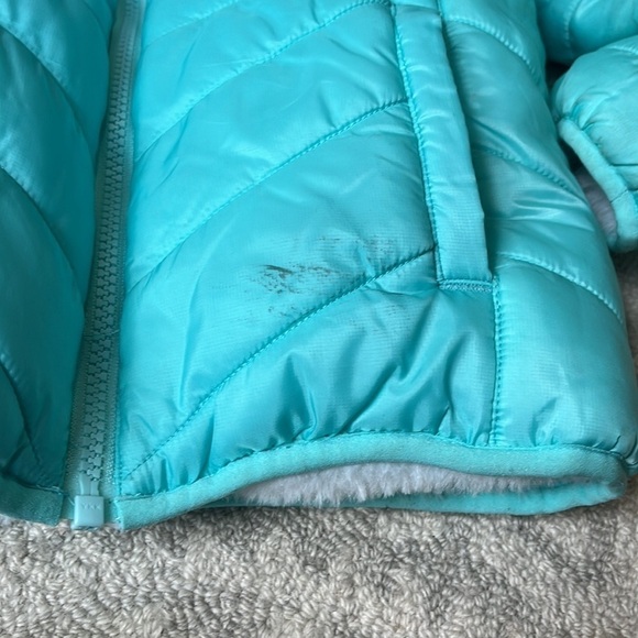 GIRLS Size 6 Eddie Bauer Reversible Puffer Jacket - Picture 5 of 8